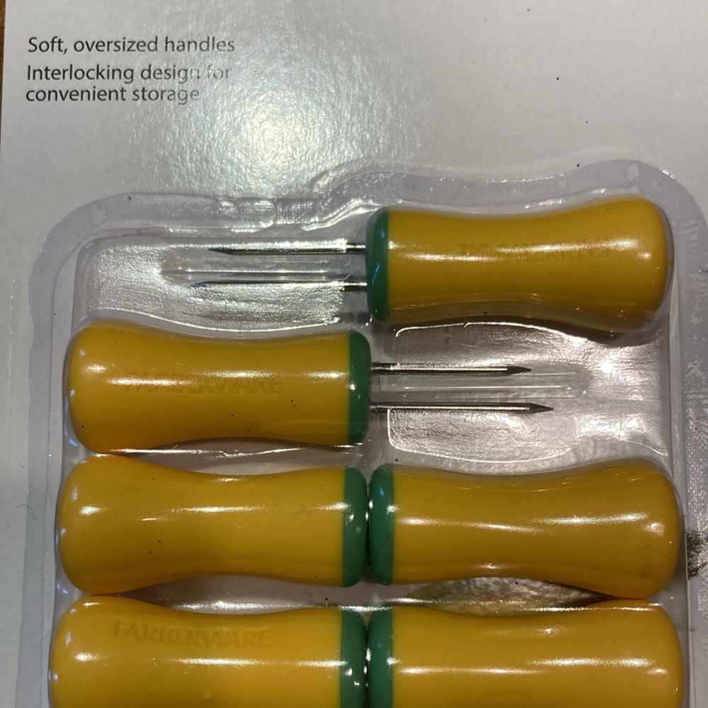 New in package Farberware barbecue set of 8 corn holders. - Picture 4 of 6